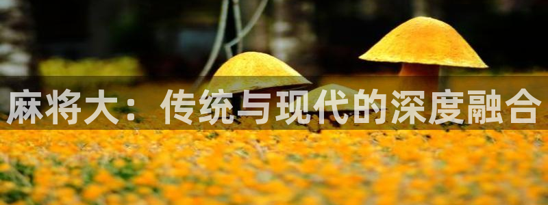 u8国际集团引商：麻将大：传统与现代的深度融合
